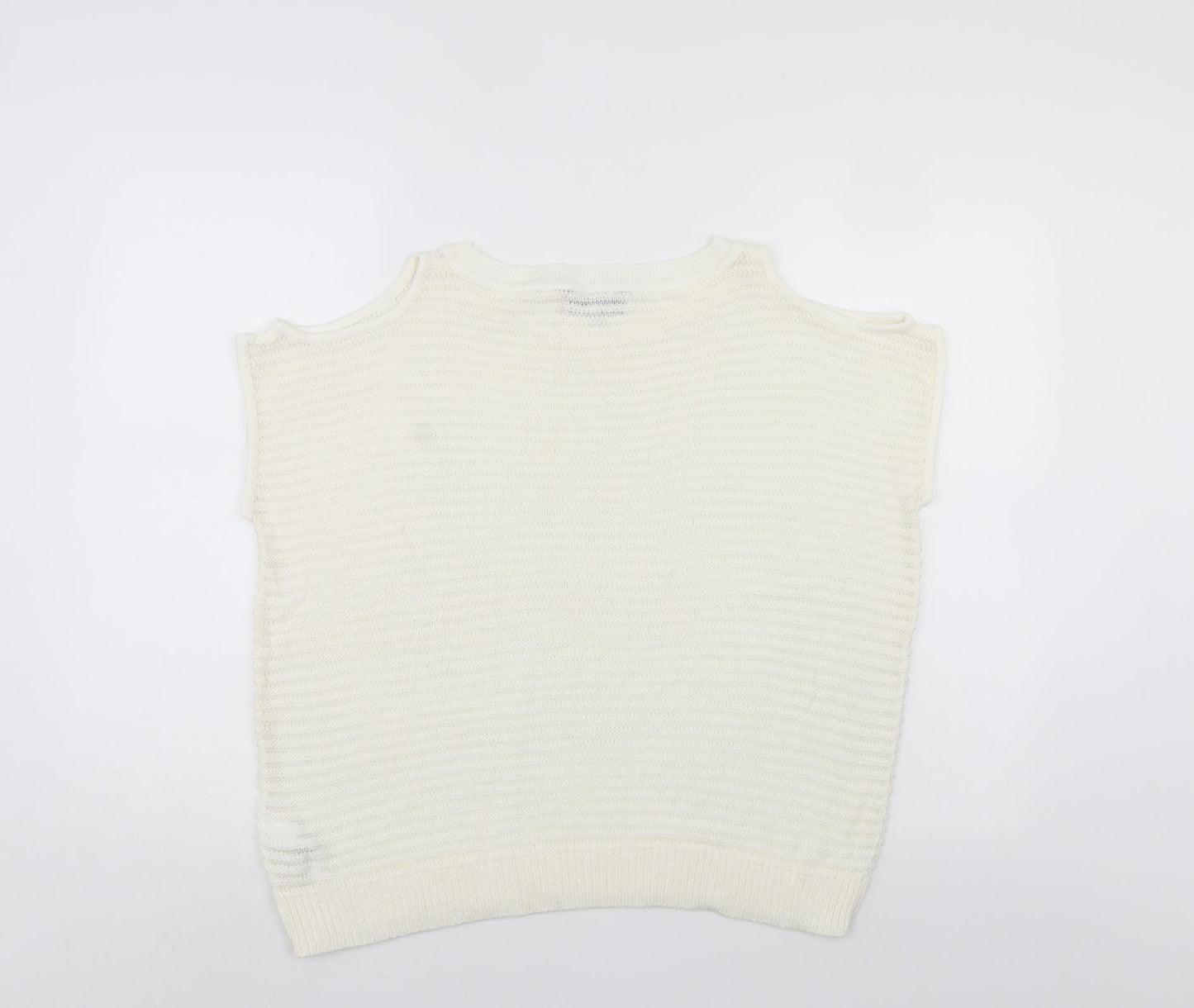 NEXT Womens White   Pullover Jumper Size 12