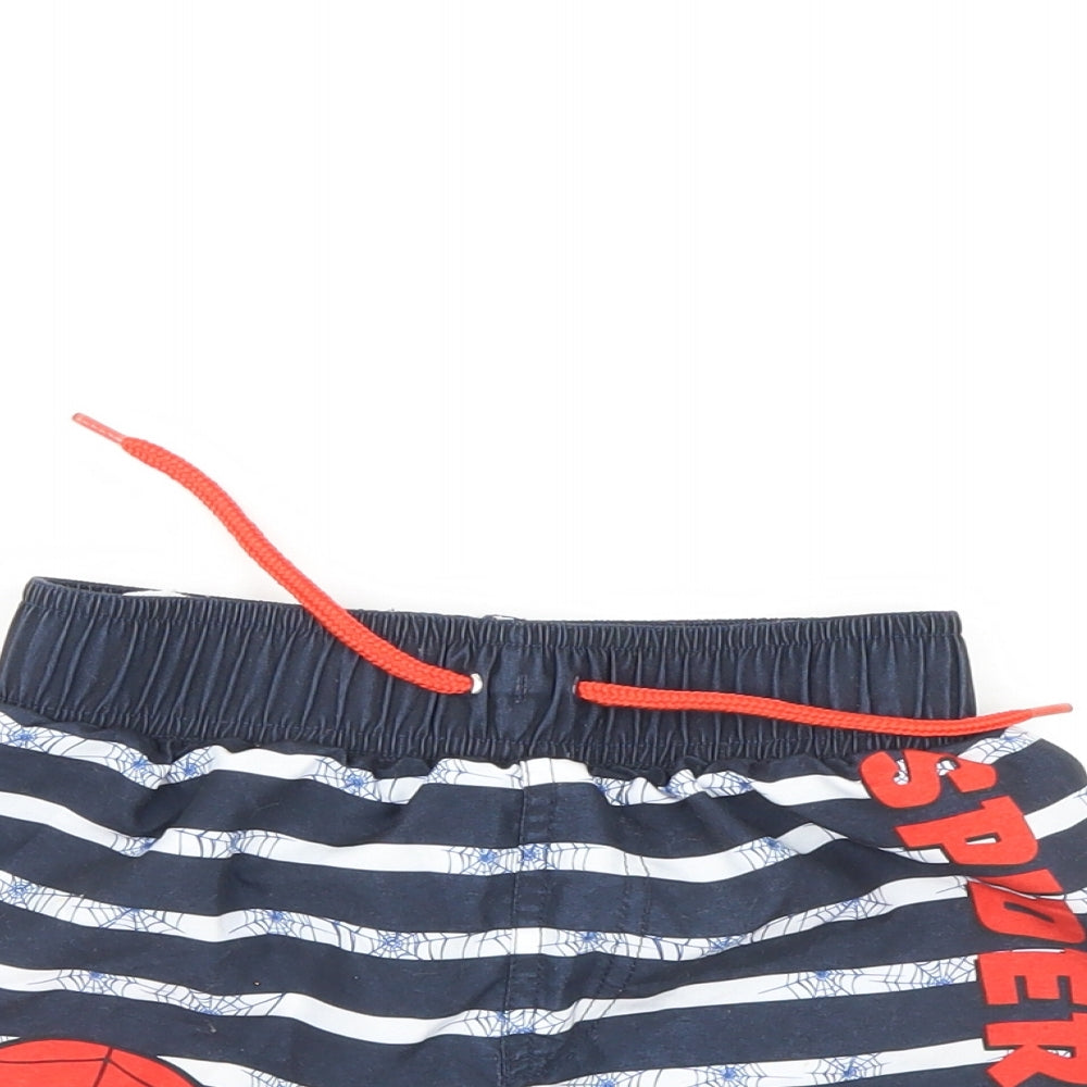 Marvel Boys Multicoloured   Bermuda Shorts Size 4-5 Years - spider man