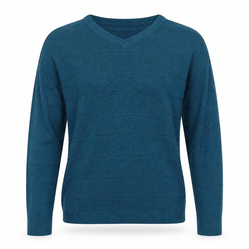 Jaqueline de Yong Womens Blue   Pullover Jumper Size S