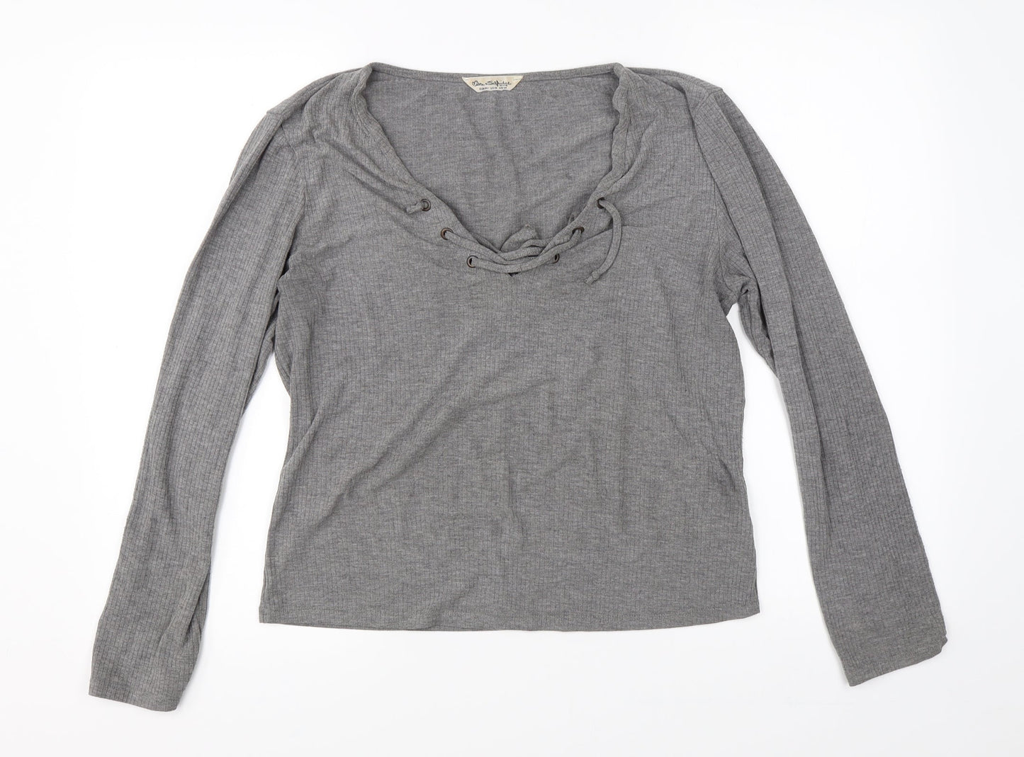 Miss Selfridge Womens Grey   Pullover Jumper Size 16