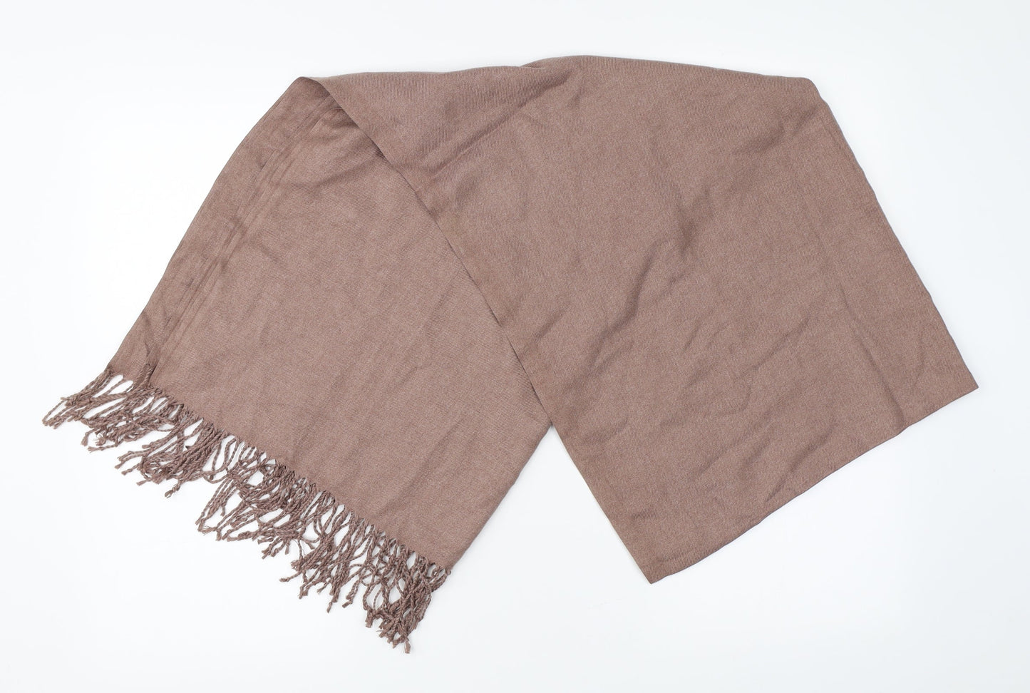 Preworn Unisex Brown    Scarf