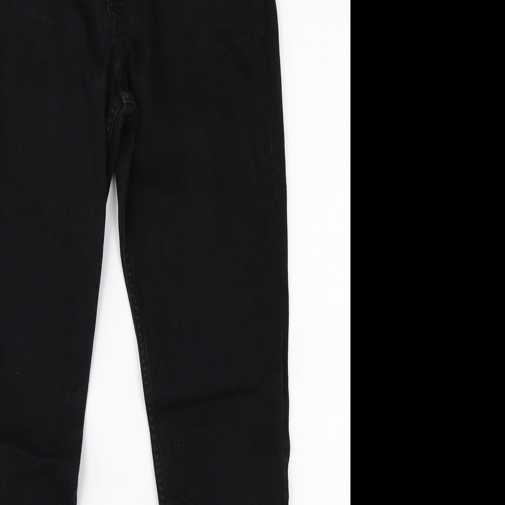 Preworn Mens Black  Denim Skinny Jeans Size 27 L27 in