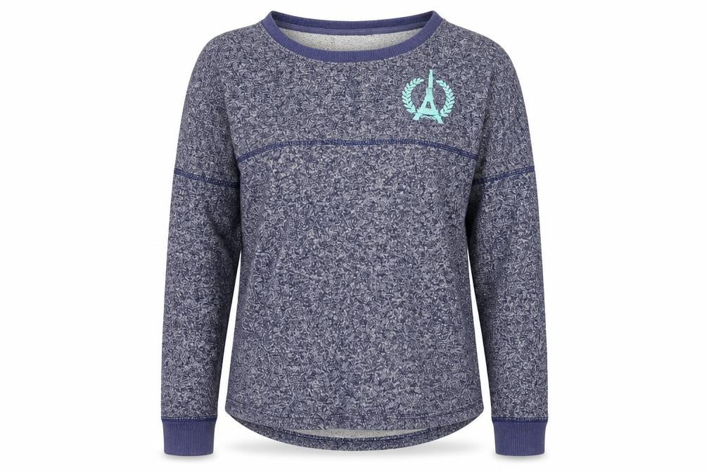 Derek Heart Womens Blue   Pullover Jumper Size L  - paris