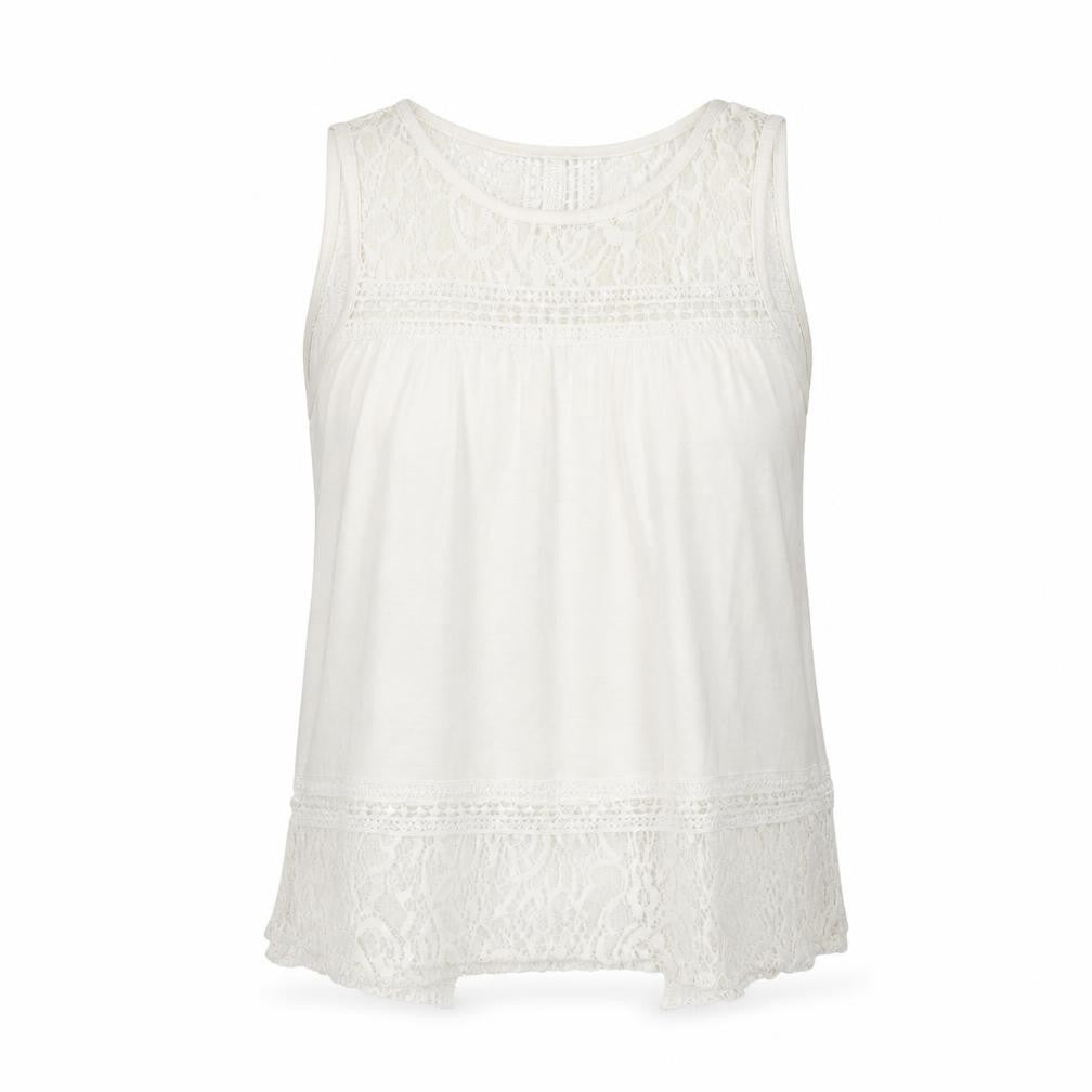 Preworn Womens White   Basic Blouse Size M