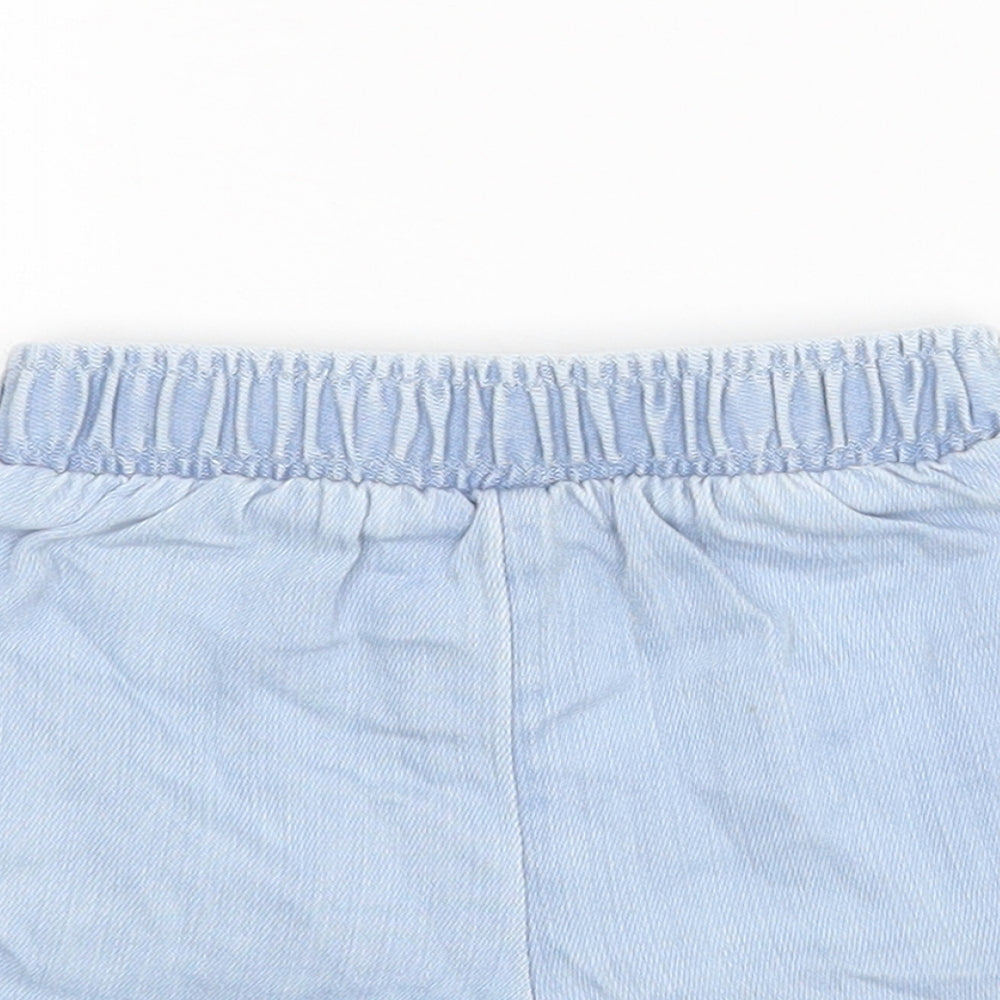 F&F Girls Blue     Size 6-9 Months  - Shorts