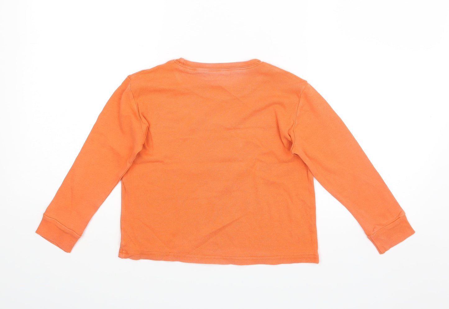 Preworn Boys Orange   Pullover T-Shirt