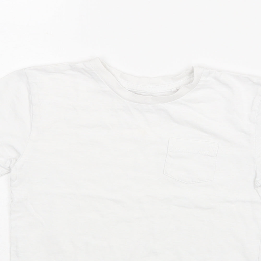 NEXT Boys White   Basic T-Shirt Size 3 Years