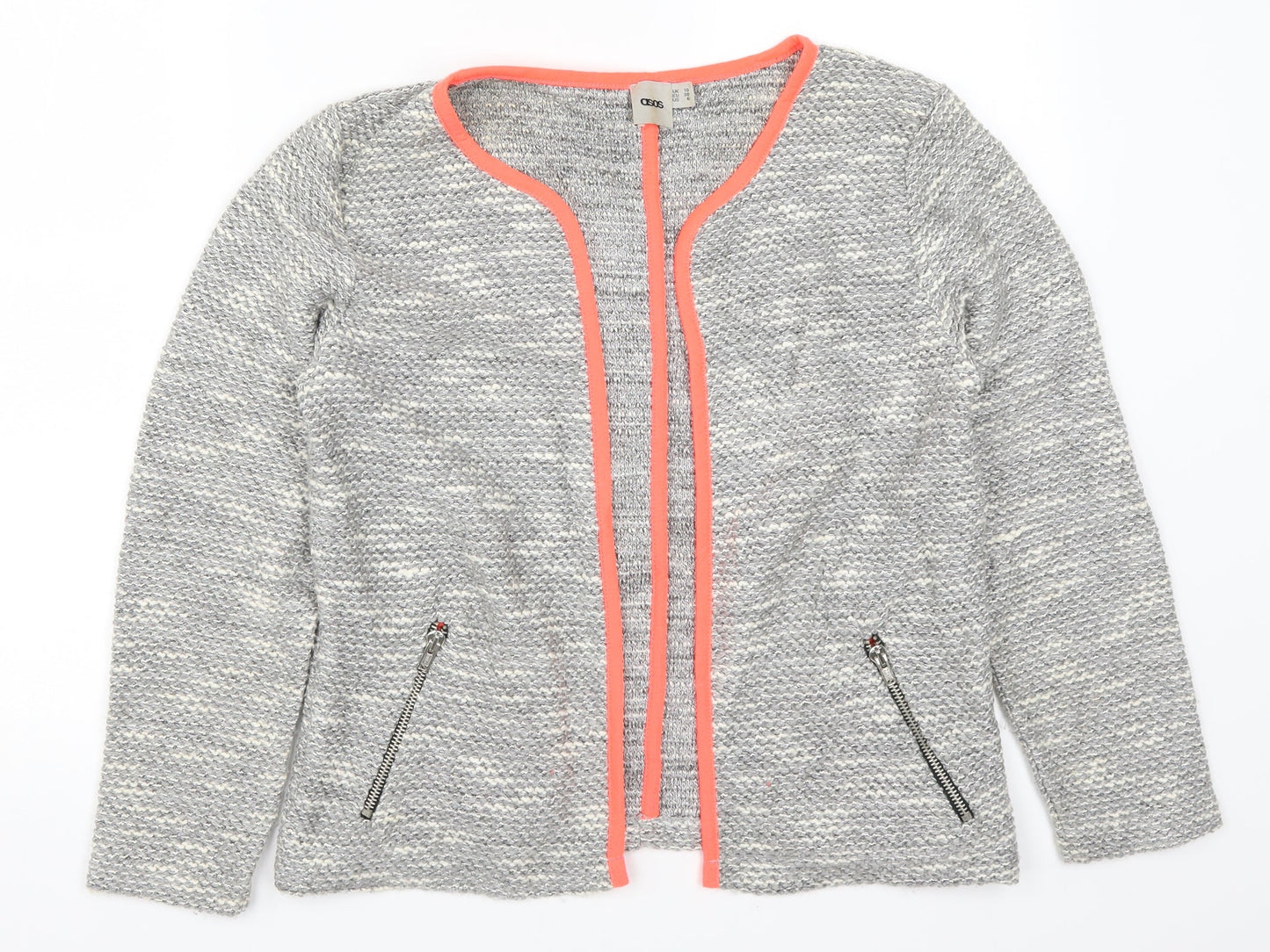 ASOS Womens Grey   Jacket  Size 10