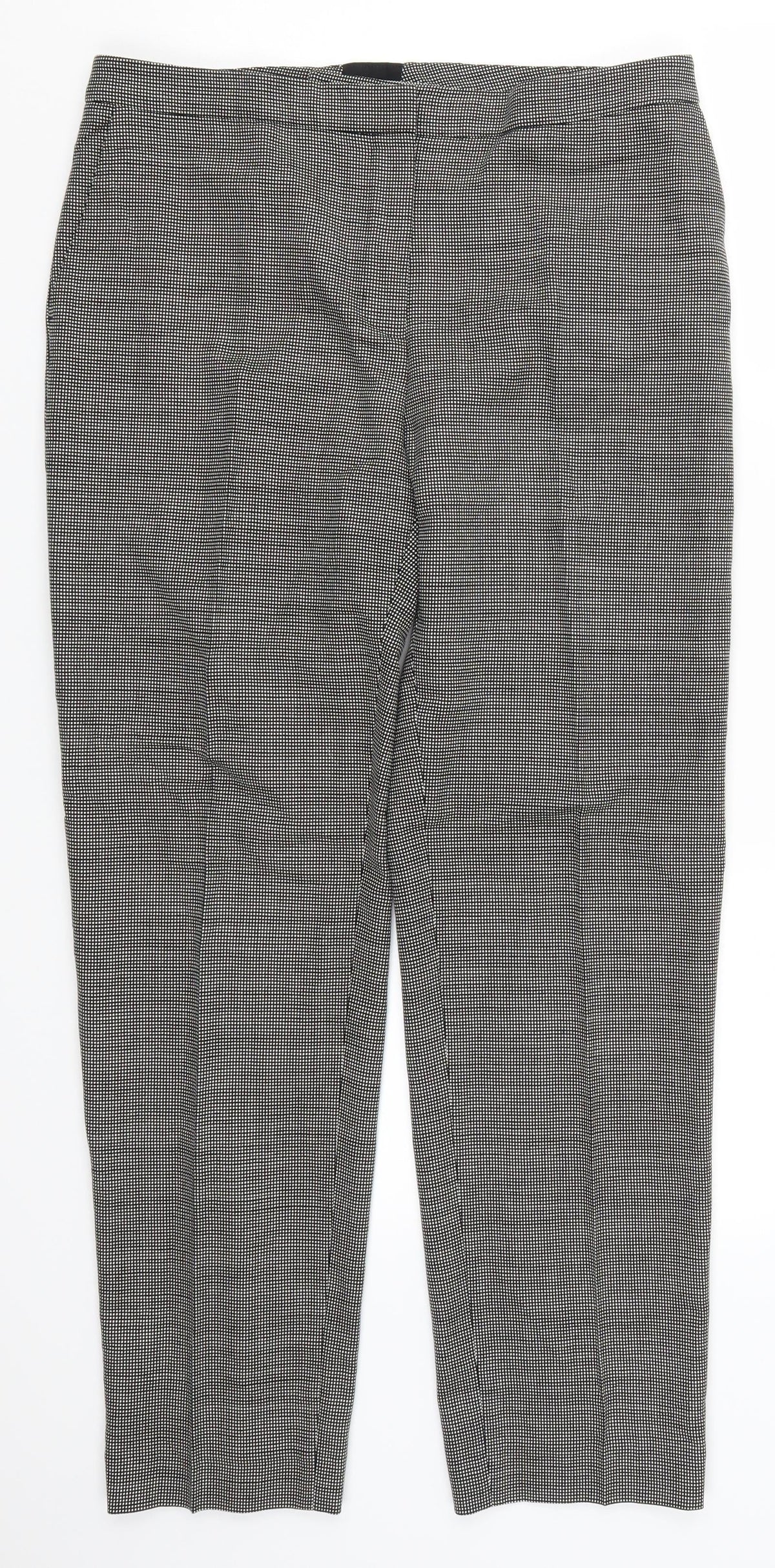 Preworn Womens Grey   Trousers  Size 32 in L28.5 in