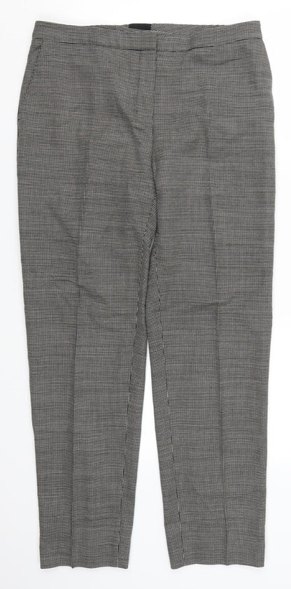 Preworn Womens Grey   Trousers  Size 32 in L28.5 in