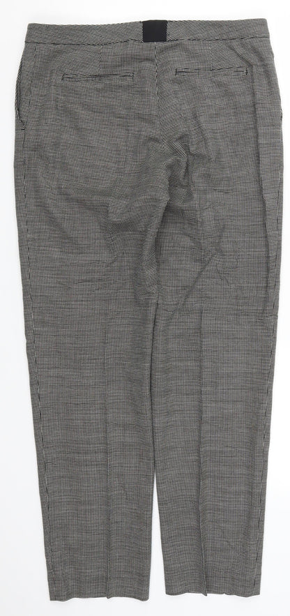 Preworn Womens Grey   Trousers  Size 32 in L28.5 in