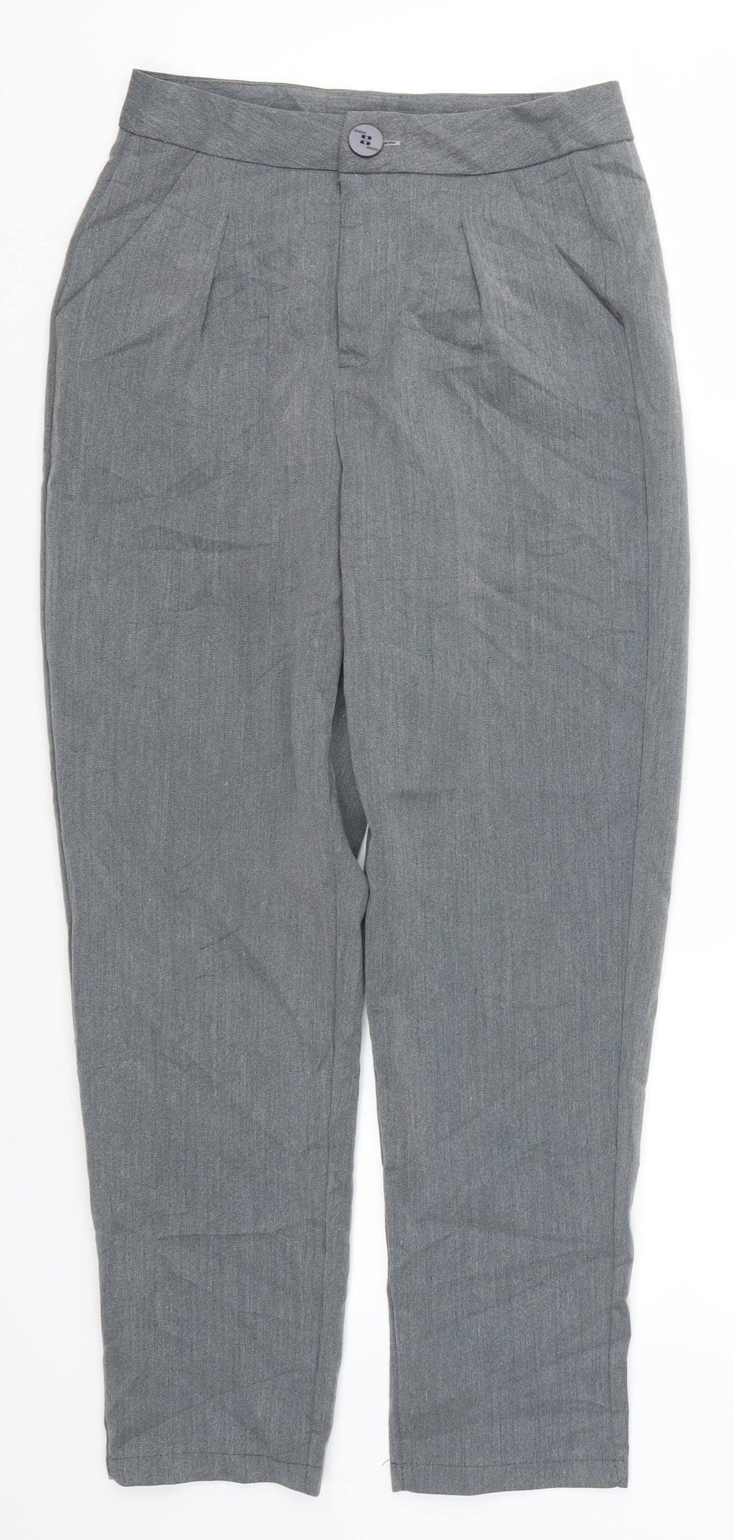 Preworn Womens Grey   Trousers  Size S L24.5 in