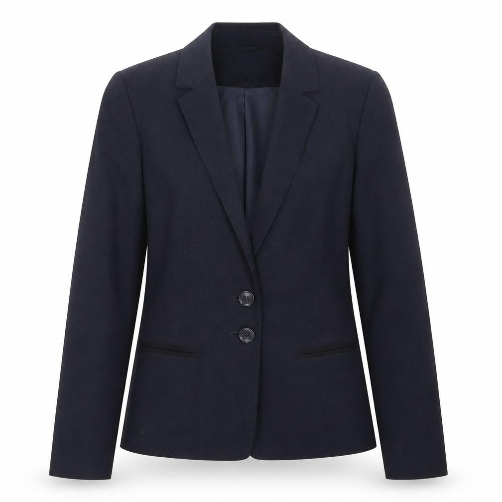 Papaya Womens Blue   Jacket Suit Jacket Size 10