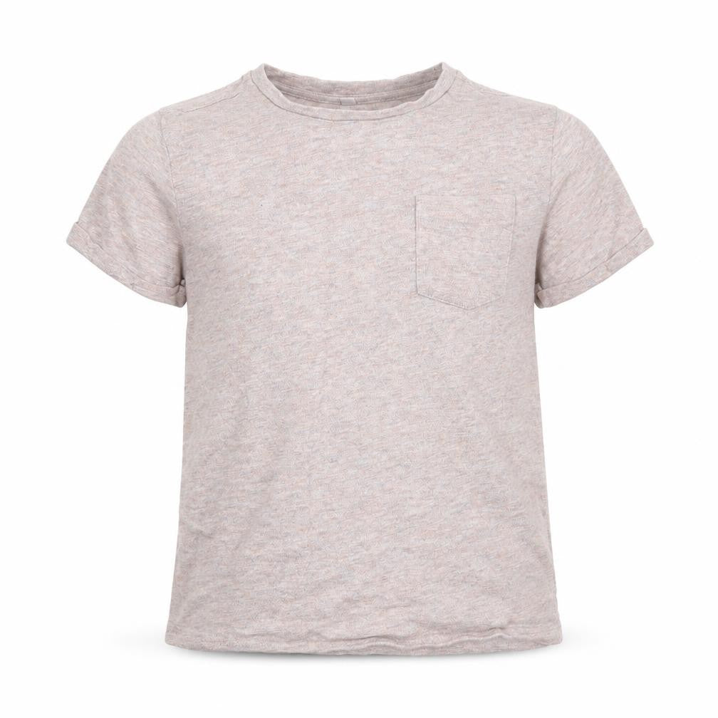 Marks & Spencer Girls Pink  Jersey Basic T-Shirt Size 7-8 Years
