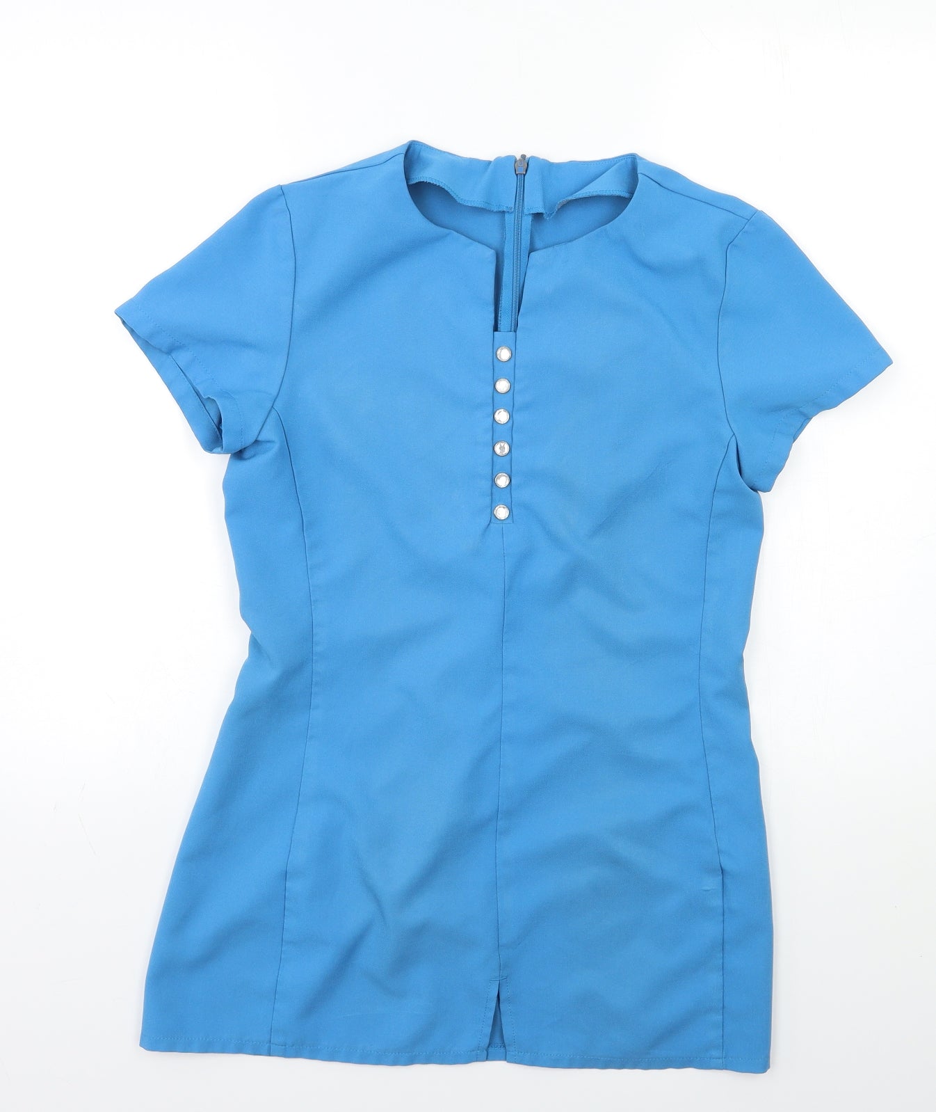 alexndra Womens Blue   Tunic Blouse Size 8