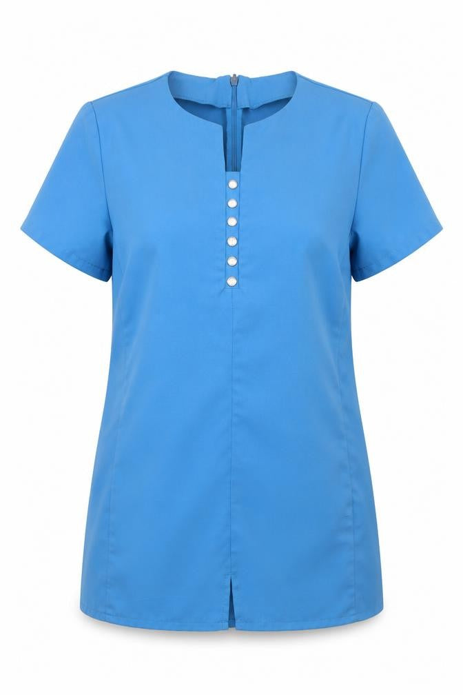 alexndra Womens Blue   Tunic Blouse Size 8