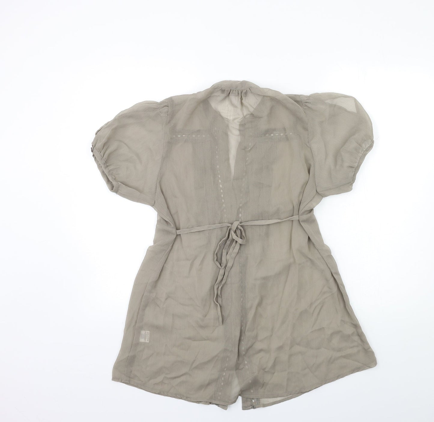 Select Womens Grey   Basic Blouse Size 10