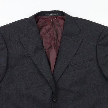 Greenwoods Mens Grey   Jacket Suit Jacket Size 42