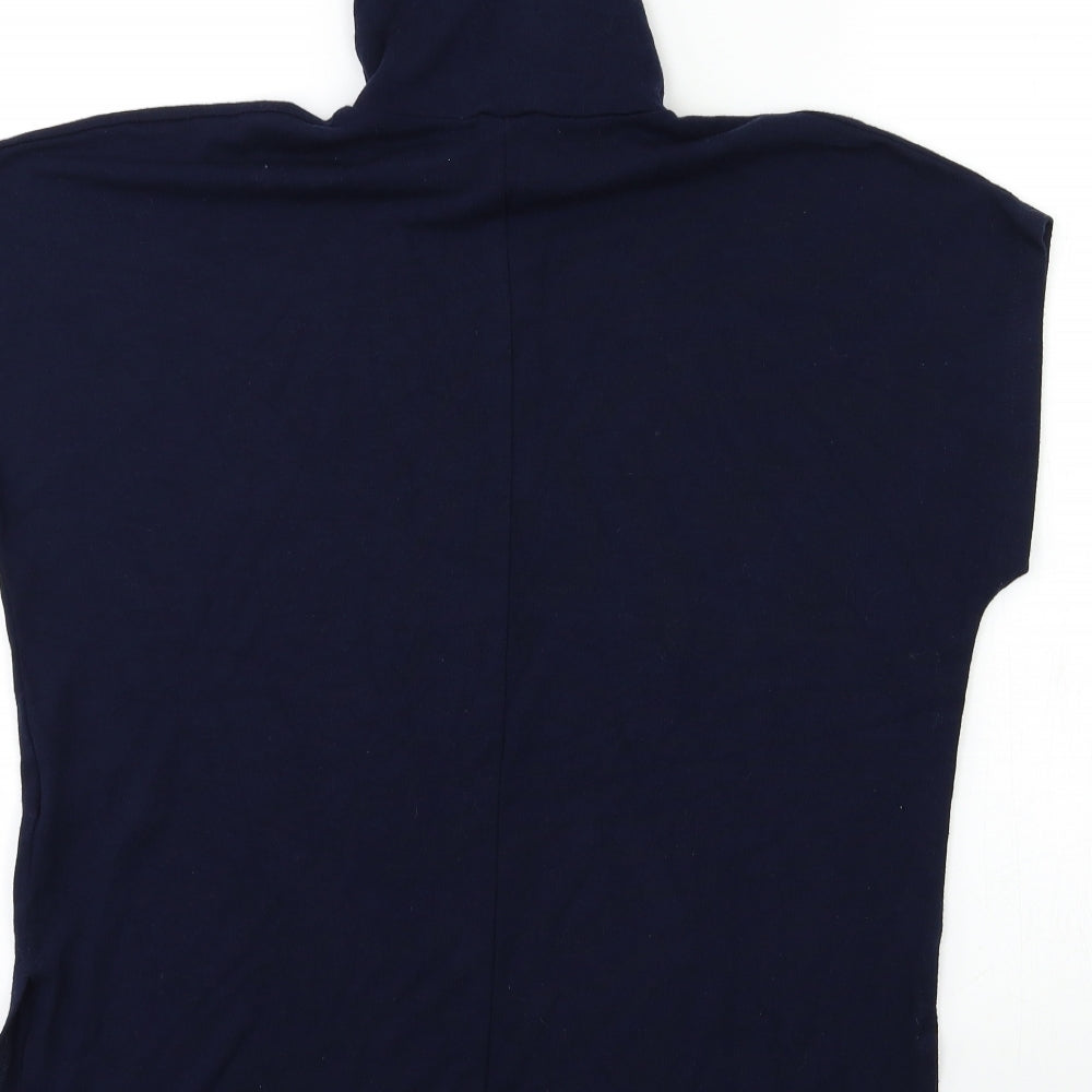 Warehouse Womens Blue  Knit Pullover Jumper Size 8