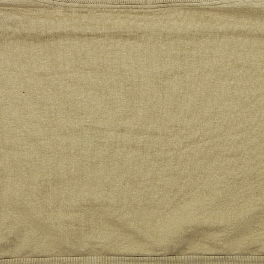 H&M Womens Brown   Pullover Sweatshirt Size XL  - Padded Shoulders