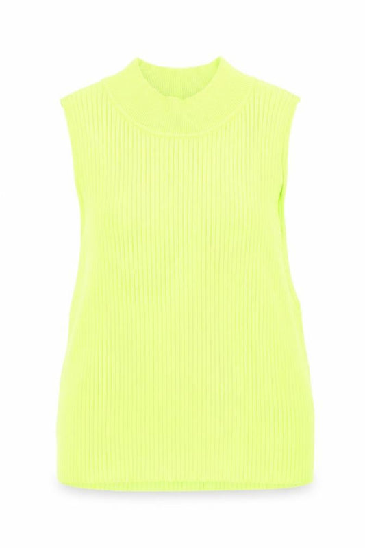 Divided Womens Green  Knit Basic Tank Size M