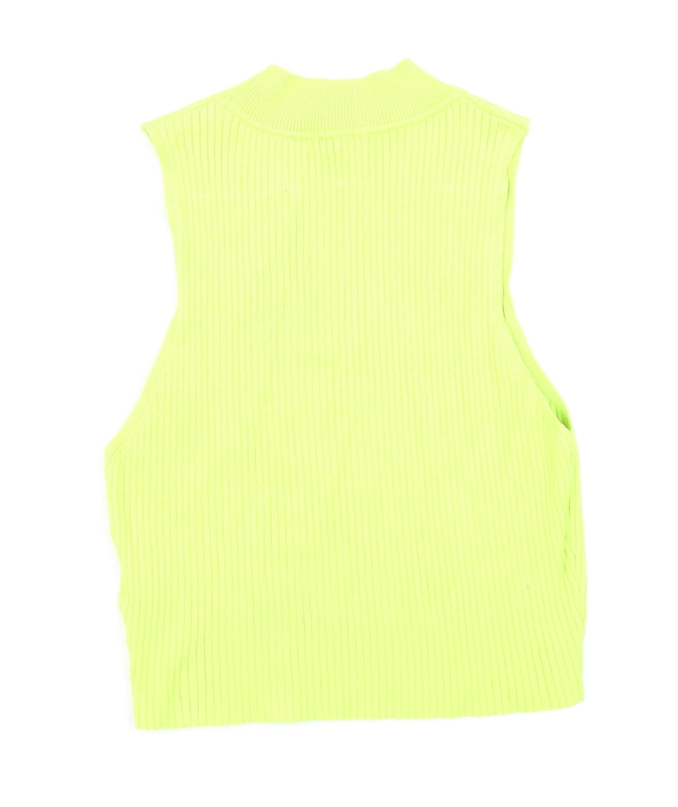 Divided Womens Green  Knit Basic Tank Size M