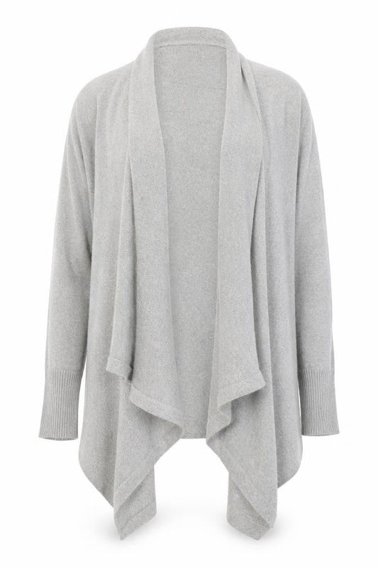 F&F Womens Grey  Knit Cardigan Jumper Size 14