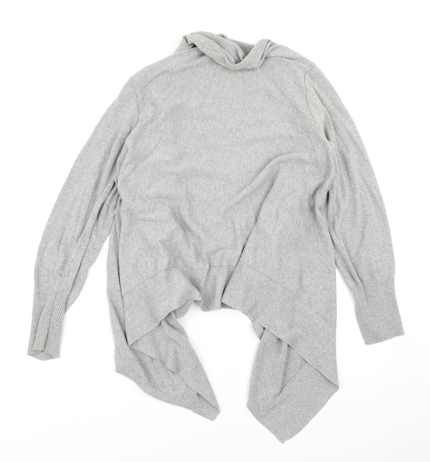 F&F Womens Grey  Knit Cardigan Jumper Size 14