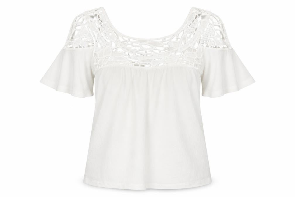 Primark Womens Ivory   Basic Blouse Size 6