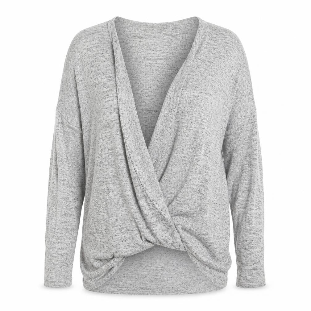 Atmosphere Womens Grey   Wrap Jumper Size 14