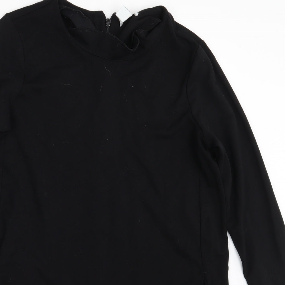 H&M Womens Black   Pullover Jumper Size M