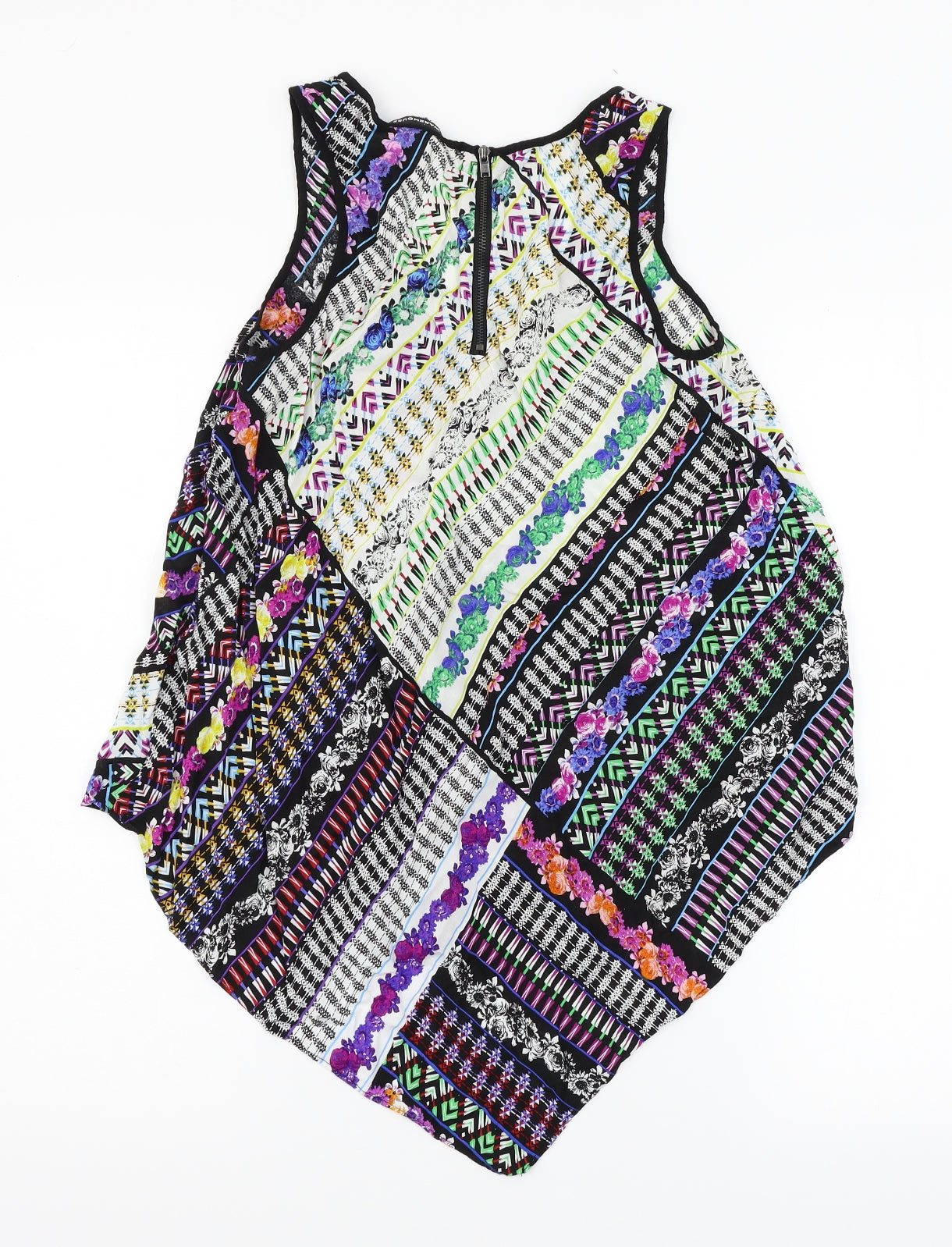 Warehouse Womens Multicoloured Floral  Basic Tank Size 10