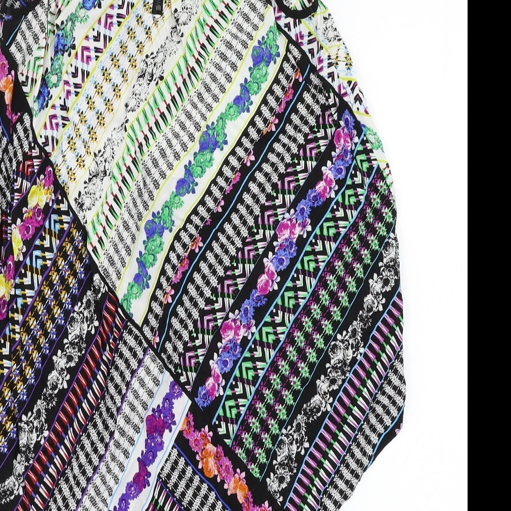 Warehouse Womens Multicoloured Floral  Basic Tank Size 10
