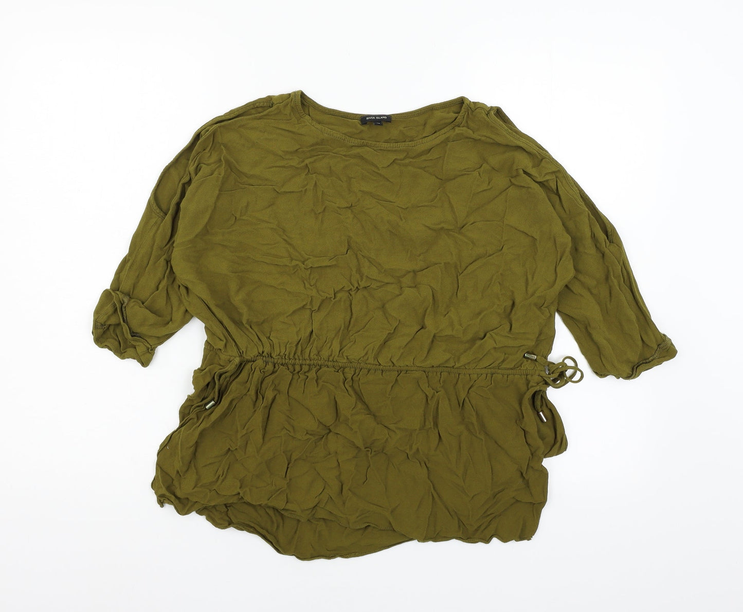 River Iskand Womens Green   Basic Blouse Size 16