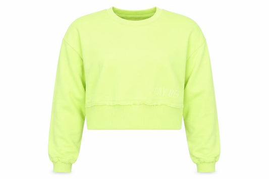 Primark Womens Green  Jersey Pullover Sweatshirt Size 4