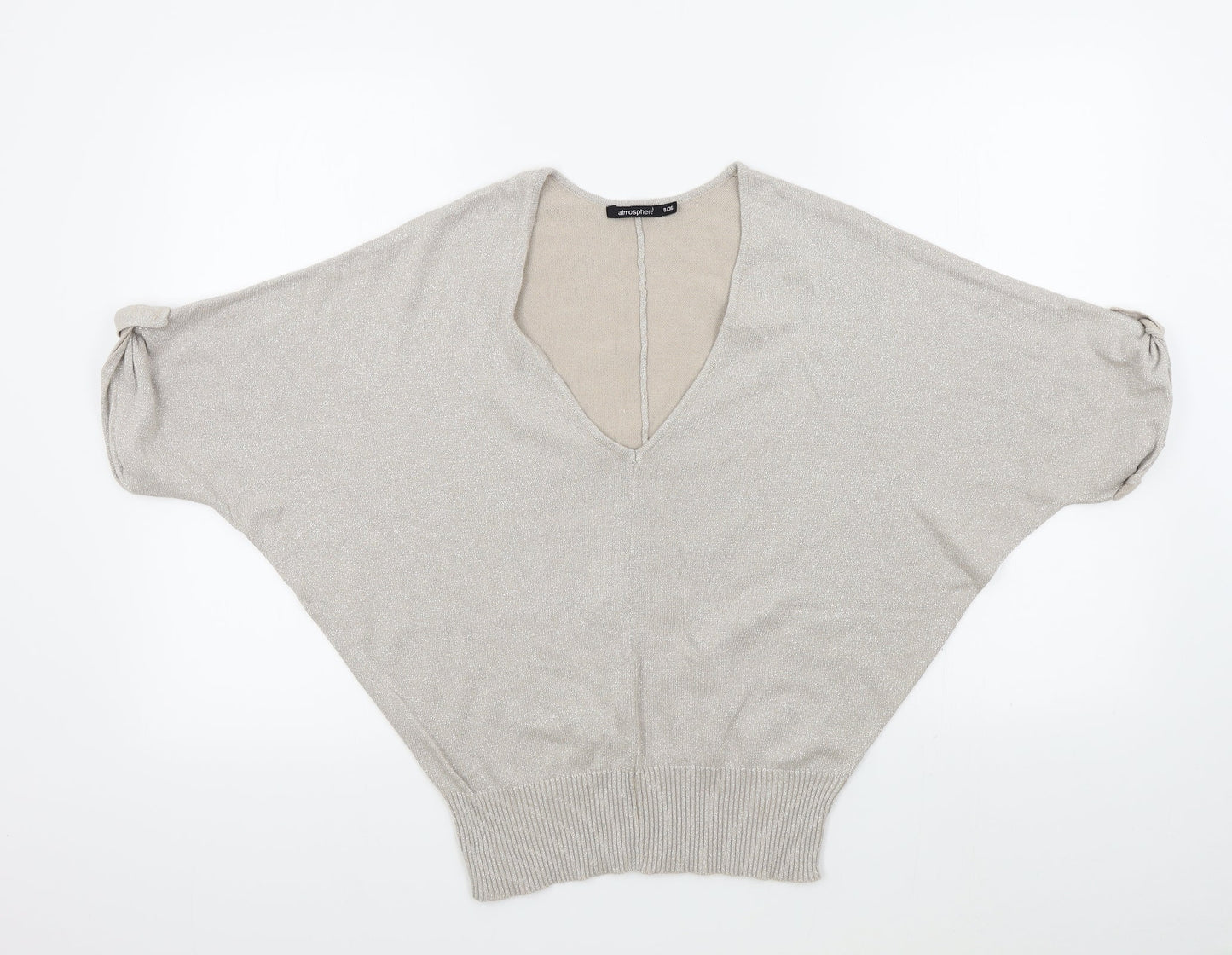 Atmosphere Womens Beige   Pullover Jumper Size 8