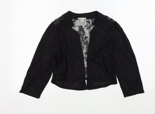 H&M Womens Black   Jacket  Size M