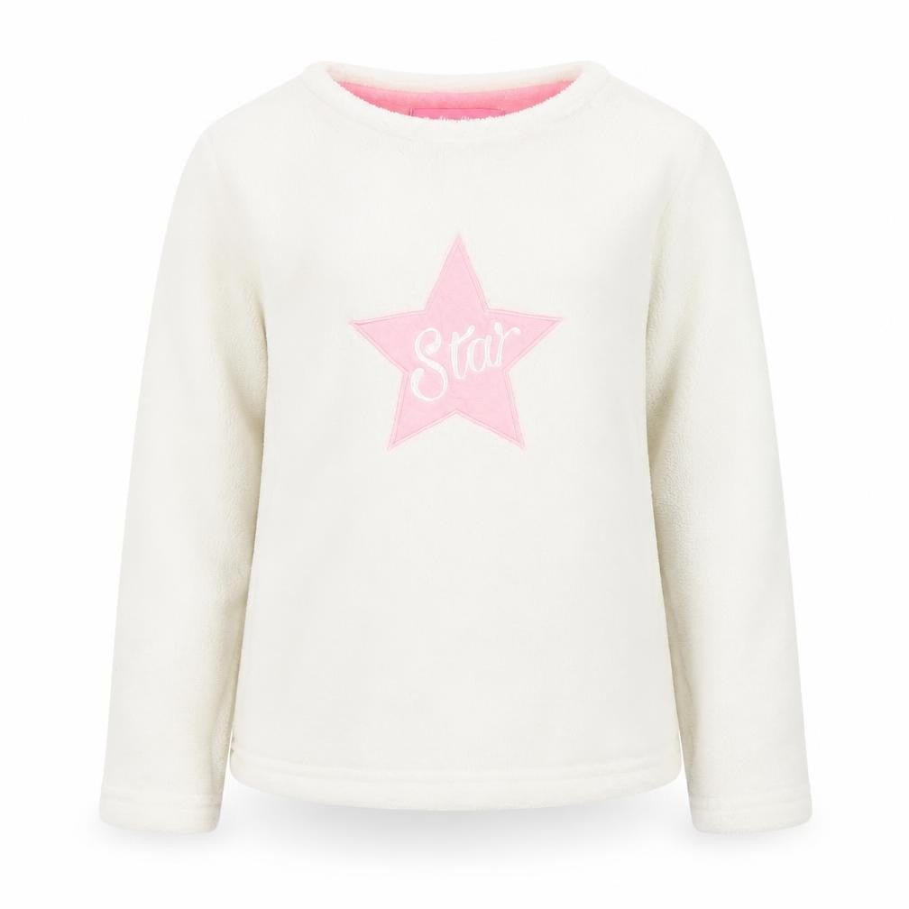 love sleep Girls White Colourblock  Top Pyjama Top Size 11-12 Years