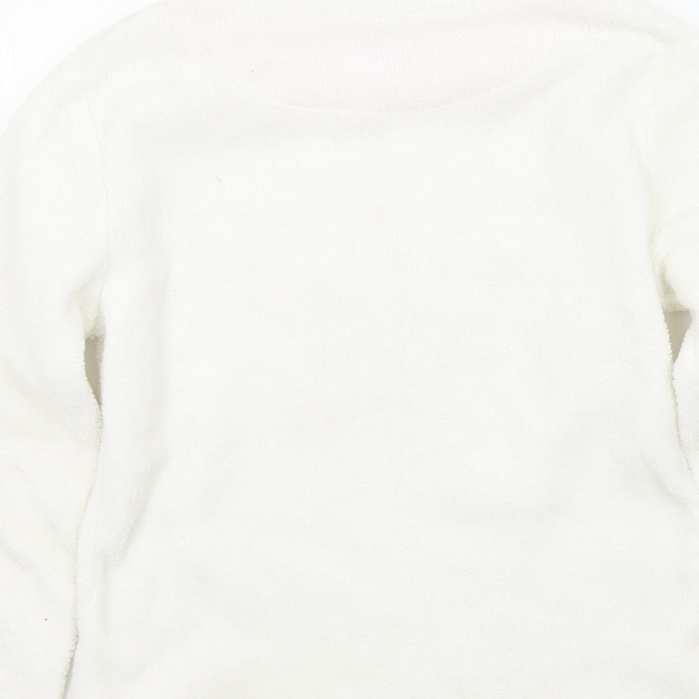 love sleep Girls White Colourblock  Top Pyjama Top Size 11-12 Years