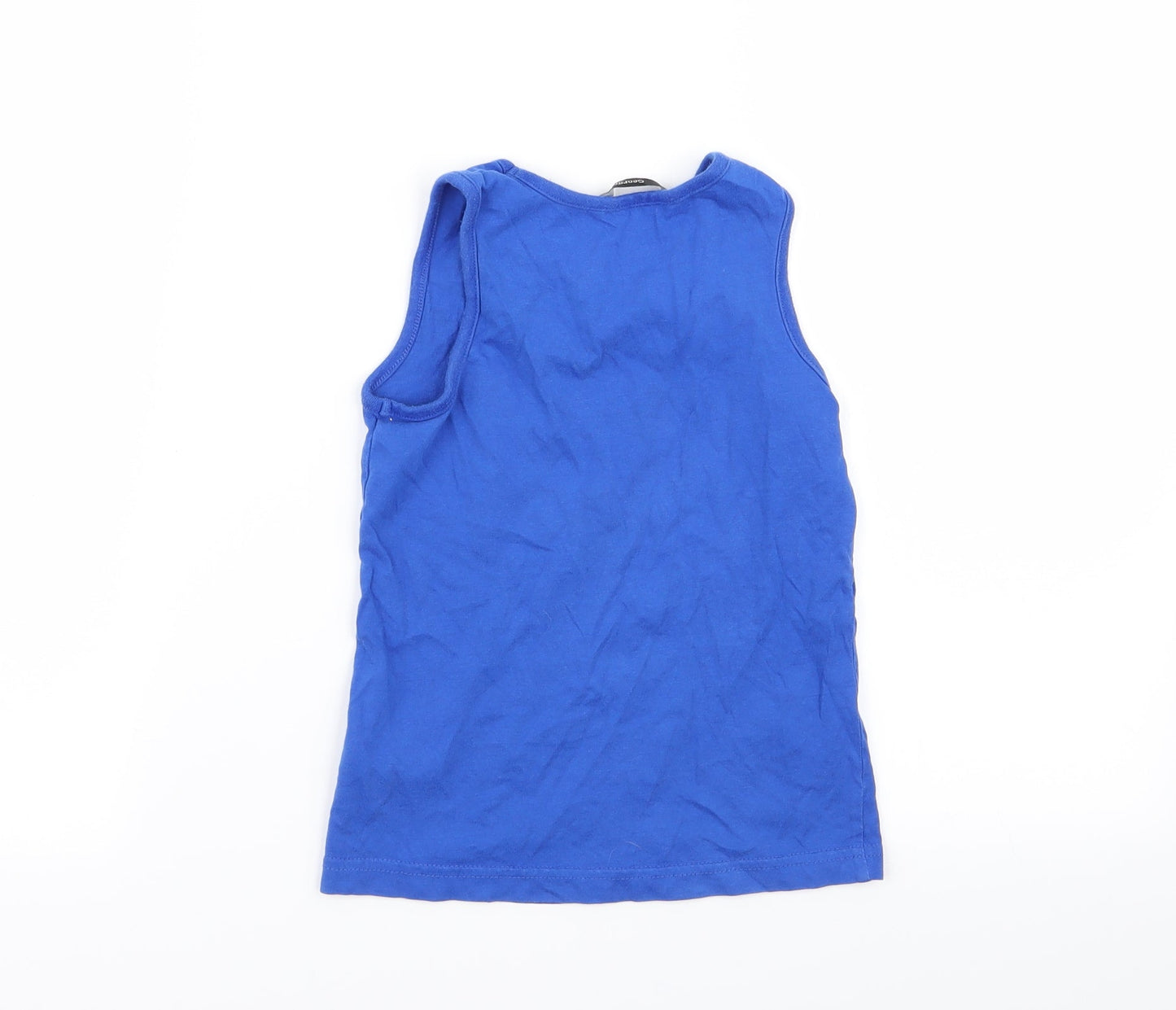 Asda George Boys Blue   Basic Tank Size 4-5 Years