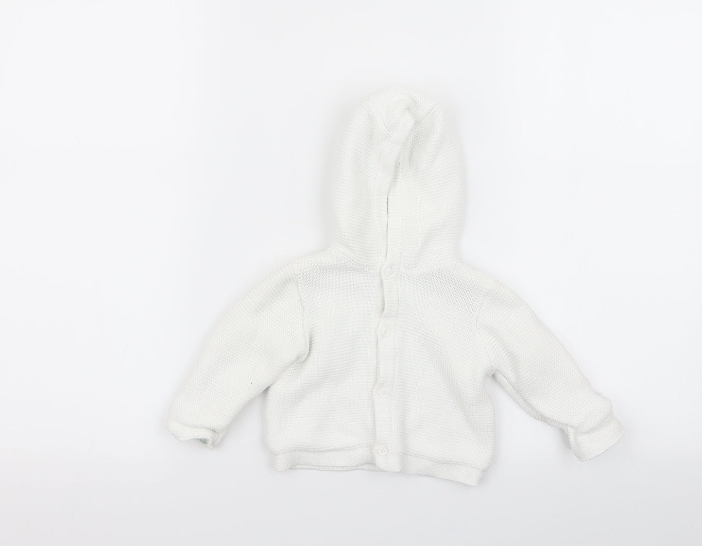 Mini Club Girls White   Jacket  Size 0-3 Months