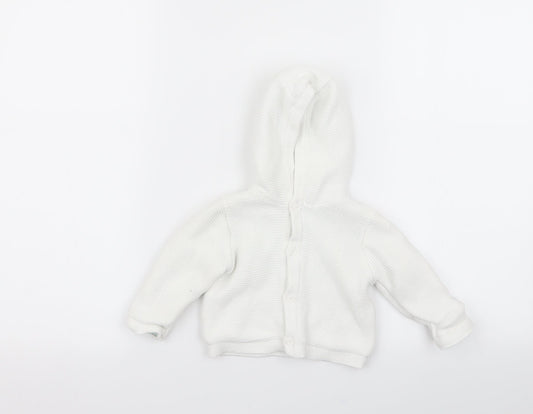 Mini Club Girls White   Jacket  Size 0-3 Months