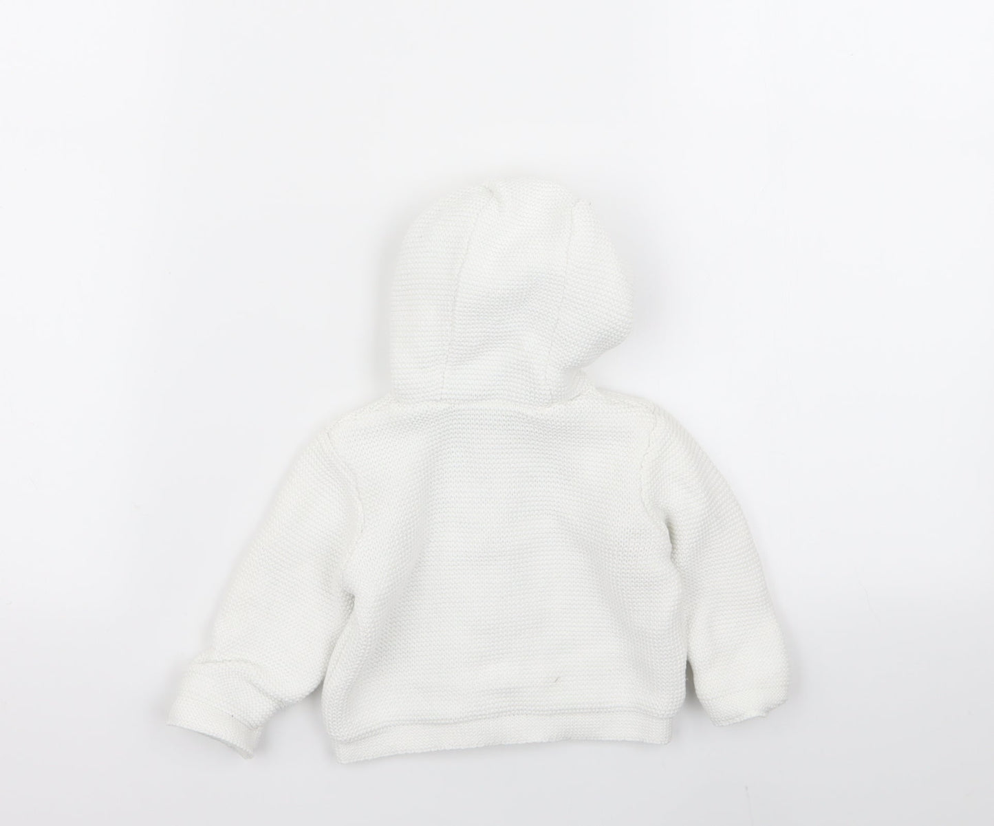 Mini Club Girls White   Jacket  Size 0-3 Months