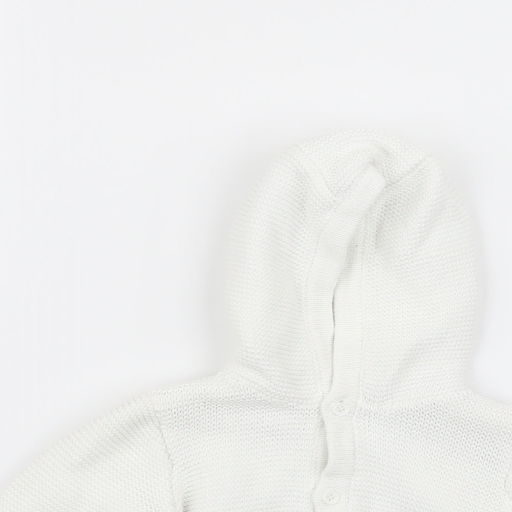 Mini Club Girls White   Jacket  Size 0-3 Months