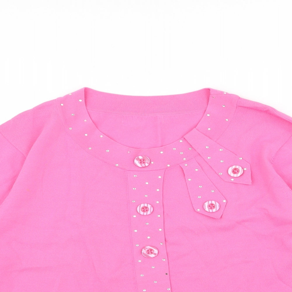Sky Womens Pink   Basic T-Shirt Size M