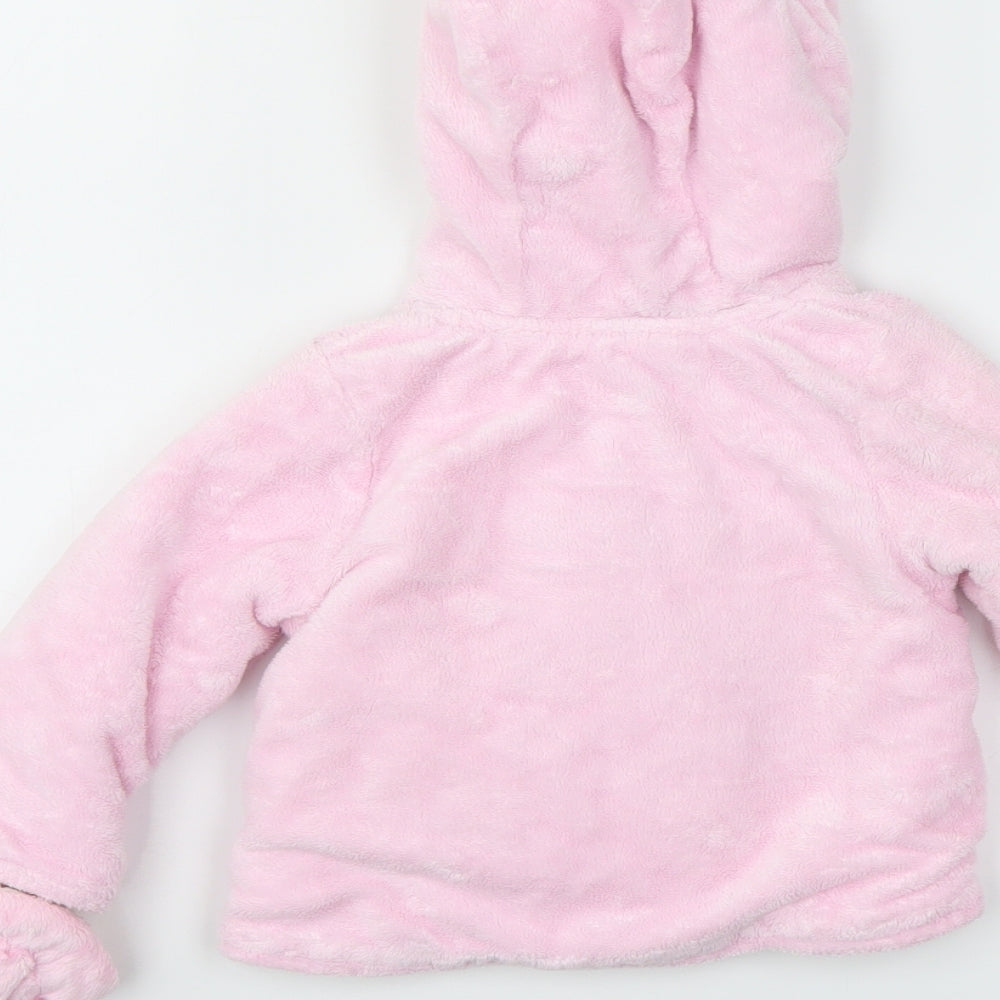 Disney Girls Pink   Jacket Coat Size 3-6 Months