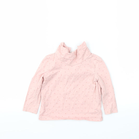 Primark Girls Pink Gingham  Basic T-Shirt Size 9-12 Months