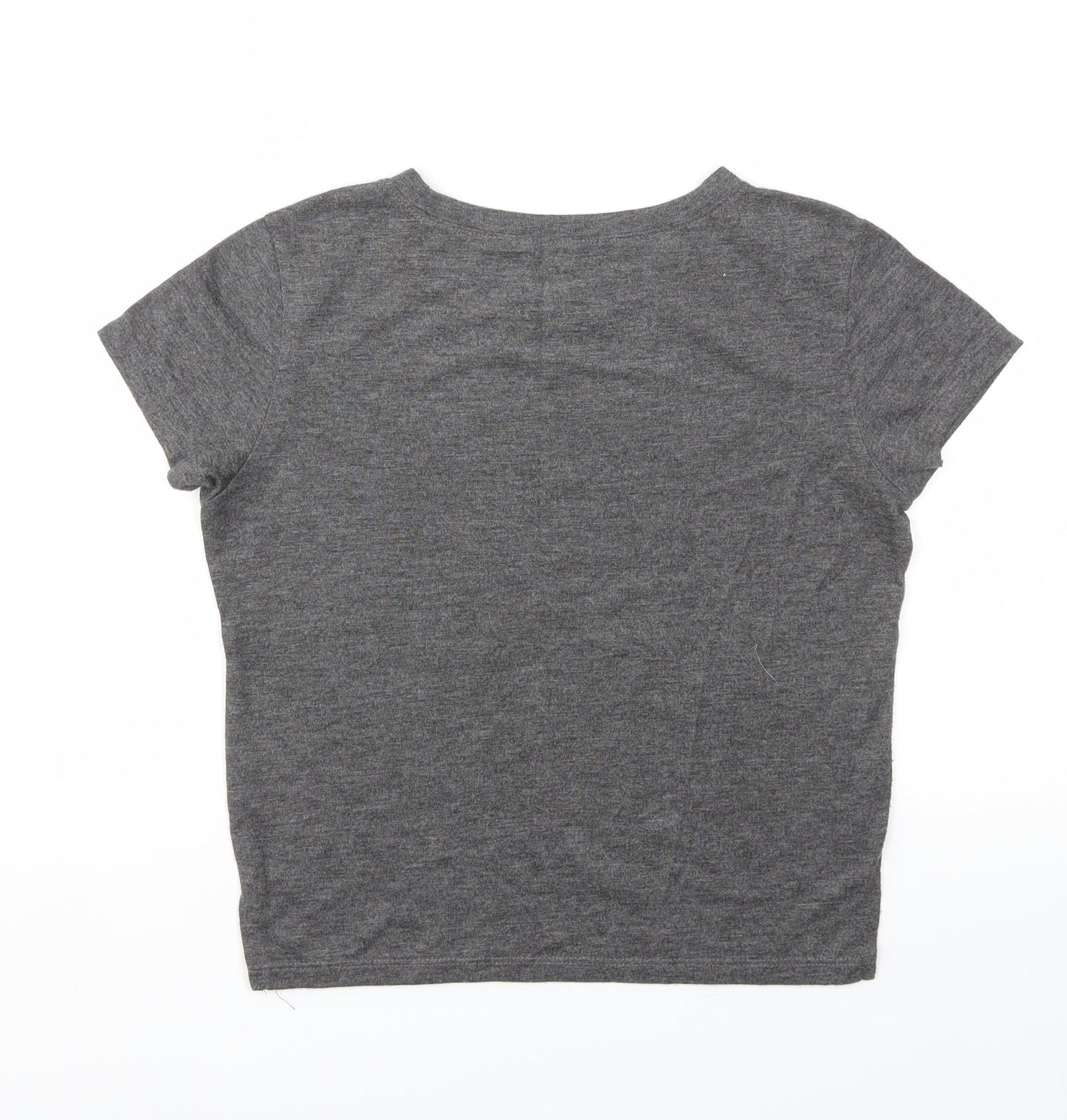 SOFT &SEXY Girls Grey   Basic T-Shirt Size S