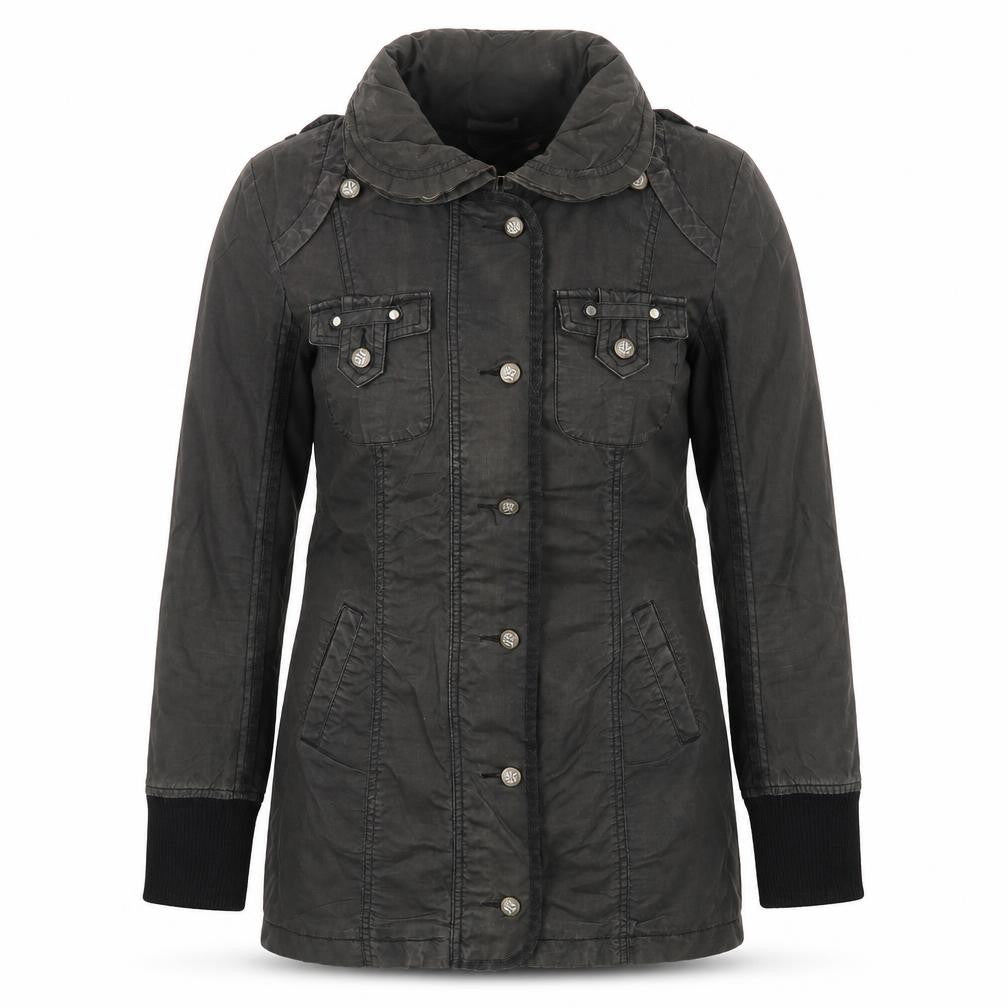 Stand Womens Grey   Jacket  Size 10