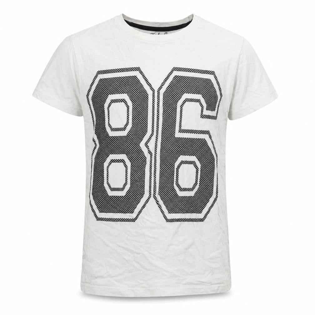 Rebel Boys White   Basic T-Shirt Size 10-11 Years